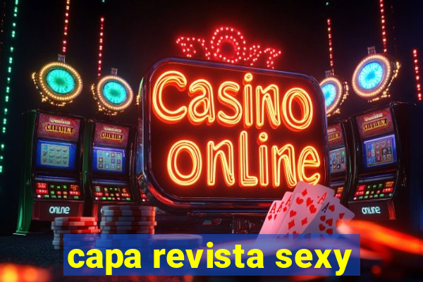 capa revista sexy